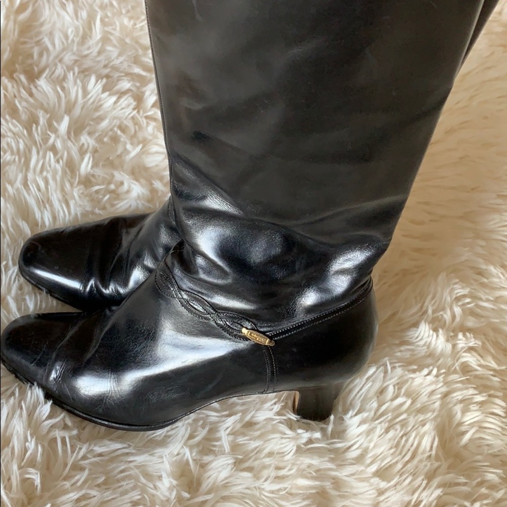 Salvatore ferragamo women’s riding boots